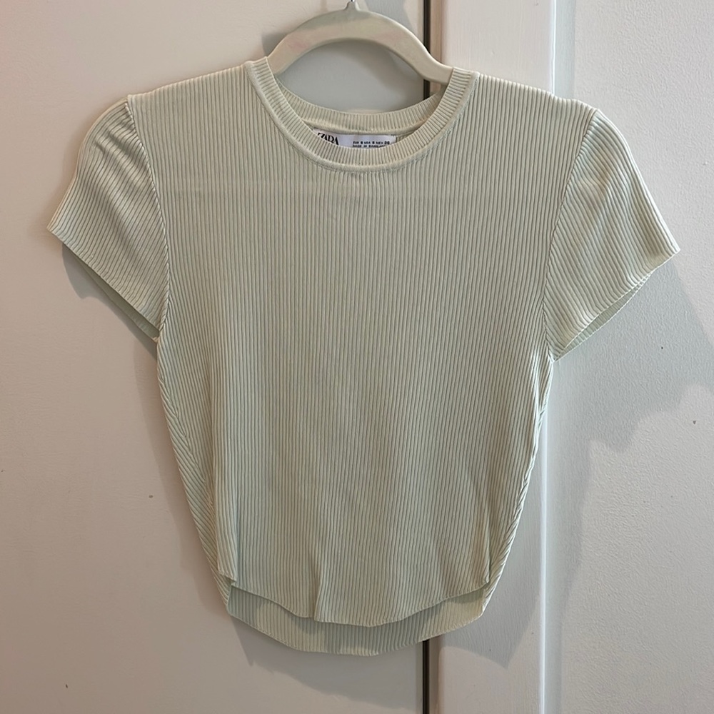 Zara Ribbed Top